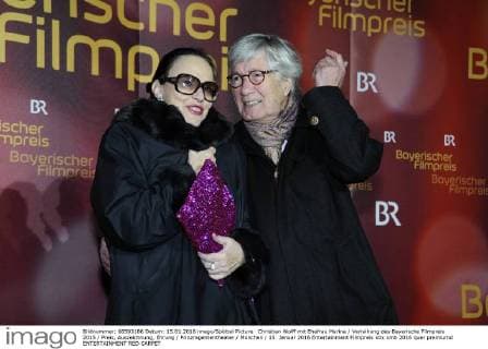 Christian Wolff mit Ehefrau Marina Verleihung des Bayerische Filmpreis 2015 Preis, Auszeichnung, Ehrung Prinzregententheater München 15. Januar 2016