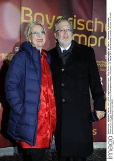 Doris Dörrie mit Lebensgefährten Martin Verleihung des Bayerische Filmpreis 2015 Preis, Auszeichnung, Ehrung Prinzregententheater München 15. Januar 2016