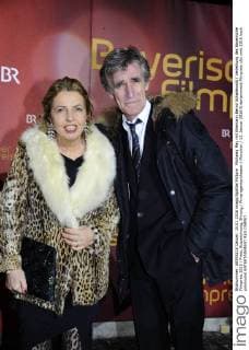 Michaela May mit Ehemann Bernd Schadewald Verleihung des Bayerische Filmpreis 2015 Preis, Auszeichnung, Ehrung Prinzregententheater München 15. Januar 2016