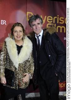 Michaela May mit Ehemann Bernd Schadewald Verleihung des Bayerische Filmpreis 2015 Preis, Auszeichnung, Ehrung Prinzregententheater München 15. Januar 2016