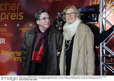 Elmar Wepper mit Ehefrau Anita Verleihung des Bayerische Filmpreis 2015 Preis, Auszeichnung, Ehrung Prinzregententheater München 15. Januar 2016