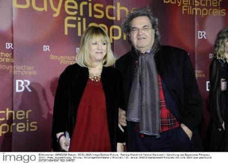 Patricia Riekel mit Helmut Markwort Verleihung des Bayerische Filmpreis 2015 Preis, Auszeichnung, Ehrung Prinzregententheater München 15. Januar 2016
