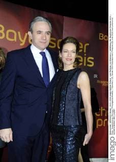 Lisa Martinek mit Ehemann Verleihung des Bayerische Filmpreis 2015 Preis, Auszeichnung, Ehrung Prinzregententheater München 15. Januar 2016