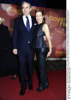 Lisa Martinek mit Ehemann Verleihung des Bayerische Filmpreis 2015 Preis, Auszeichnung, Ehrung Prinzregententheater München 15. Januar 2016