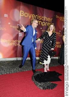 Peter Lohmeyer und Jella Haase Verleihung des Bayerische Filmpreis 2015 Preis, Auszeichnung, Ehrung Prinzregententheater München 15. Januar 2016