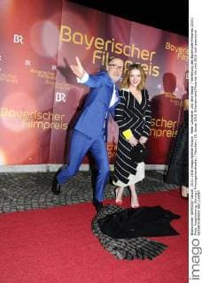 Peter Lohmeyer und Jella Haase Verleihung des Bayerische Filmpreis 2015 Preis, Auszeichnung, Ehrung Prinzregententheater München 15. Januar 2016