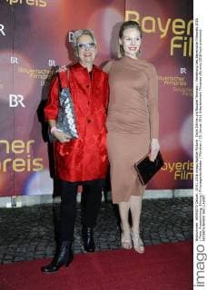 Doris Dörrie und Rosalie Thomass Verleihung des Bayerische Filmpreis 2015 Preis, Auszeichnung, Ehrung Prinzregententheater München 15. Januar 2016