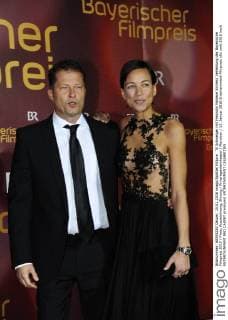 Til Schweiger mit Freundin Marlene Shirley Verleihung des Bayerische Filmpreis 2015 Preis, Auszeichnung, Ehrung Prinzregententheater München 15. Januar 2016