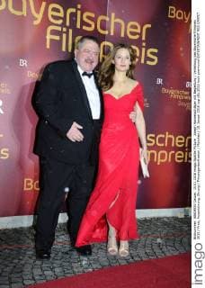 Joseph Hannesschläger mit Begleitung Verleihung des Bayerische Filmpreis 2015 Preis, Auszeichnung, Ehrung Prinzregententheater München 15. Januar 2016