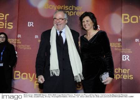 Friedrich von Thun und Ilse Aigner Verleihung des Bayerische Filmpreis 2015 Preis, Auszeichnung, Ehrung Prinzregententheater München 15. Januar 2016