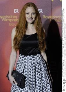Barbara MEIER (Schauspielerin) ,Einzelbild,angeschnittenes Einzelmotiv, Bayerischer Filmpreis 2016-Red Carpet,Roter Teppich,am 15.01.2016 im Prinzregententheater in Muenchen.