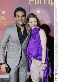 Elyas M Barek (MBAREK,M BAREK Schauspieler),Karoline HERFURTH(Schauspielerin). Bayerischer Filmpreis 2016-Red Carpet,Roter Teppich,am 15.01.2016 im Prinzregententheater in Muenchen.