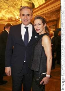 Lisa Martinek mit Ehemann Giulio Ricciarelli bei der Verleihung des Bayerischen Filmpreises 2015 im Prinzregententheater. München, 15.01.2016 Foto:xS.xGabschx xFuturexImage