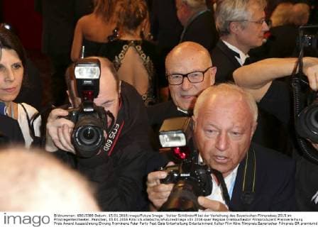 Volker Schlöndorff bei der Verleihung des Bayerischen Filmpreises 2015 im Prinzregententheater. München, 15.01.2016 Foto:xS.xGabschx xFuturexImage