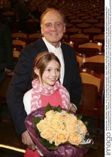 Anuk Steffen und Bruno Ganz bei der Verleihung des Bayerischen Filmpreises 2015 im Prinzregententheater. München, 15.01.2016 Foto:xS.xGabschx xFuturexImage