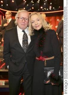 Klaus Doldinger mit Gattin Inge Doldinger bei der Verleihung des Bayerischen Filmpreises 2015 im Prinzregententheater. München, 15.01.2016 Foto:xS.xGabschx xFuturexImage