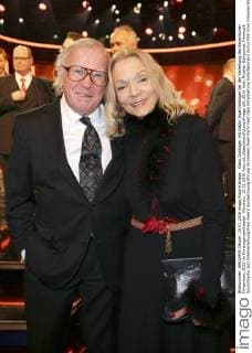 Klaus Doldinger mit Gattin Inge Doldinger bei der Verleihung des Bayerischen Filmpreises 2015 im Prinzregententheater. München, 15.01.2016 Foto:xS.xGabschx xFuturexImage
