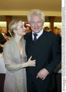 Miroslav Nemec mit Ehefrau Katrin Jäger bei der Verleihung des Bayerischen Filmpreises 2015 im Prinzregententheater. München, 15.01.2016 Foto:xS.xGabschx xFuturexImage