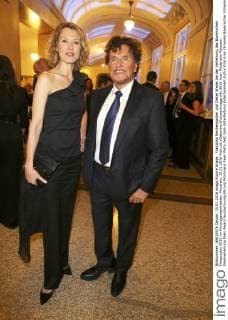 Franziska Reichenbacher und Dieter Wedel bei der Verleihung des Bayerischen Filmpreises 2015 im Prinzregententheater. München, 15.01.2016 Foto:xS.xGabschx xFuturexImage