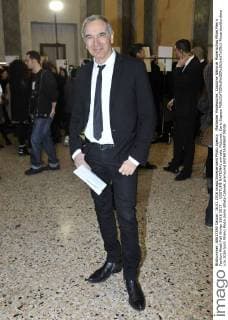 Mailänder Modewoche: Costume National Modenschau Milan Men s Fashion Week Fall Winter 2016 2017. . COSTUME NATIONAL arrivals. Pictured: Carlo Capasa  RiccardoxGiordano