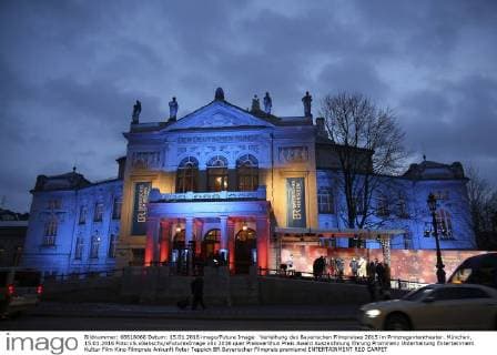 Verleihung des Bayerischen Filmpreises 2015 im Prinzregententheater. München, 15.01.2016 Foto:xS.xGabschx xFuturexImage