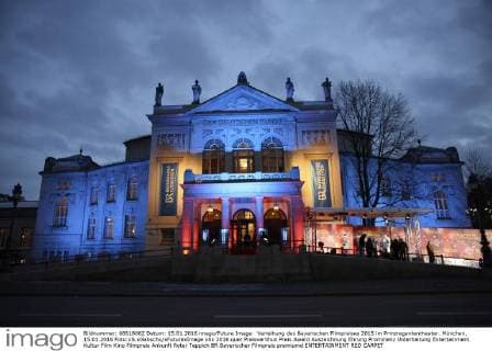 Verleihung des Bayerischen Filmpreises 2015 im Prinzregententheater. München, 15.01.2016 Foto:xS.xGabschx xFuturexImage
