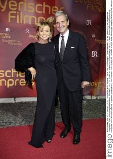 Uschi Glas mit Ehemann Dieter Hermann bei der Verleihung des Bayerischen Filmpreises 2015 im Prinzregententheater. München, 15.01.2016 Foto:xS.xGabschx xFuturexImage