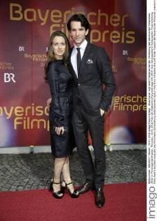 Alice Dwyer und Sabin Tambrea bei der Verleihung des Bayerischen Filmpreises 2015 im Prinzregententheater. München, 15.01.2016 Foto:xS.xGabschx xFuturexImage