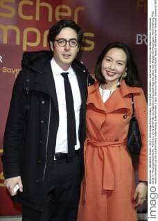 David Dietl mit Gattin Lydie bei der Verleihung des Bayerischen Filmpreises 2015 im Prinzregententheater. München, 15.01.2016 Foto:xS.xGabschx xFuturexImage