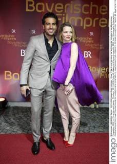 Elyas M Barek und Karoline Herfurth bei der Verleihung des Bayerischen Filmpreises 2015 im Prinzregententheater. München, 15.01.2016 Foto:xS.xGabschx xFuturexImage