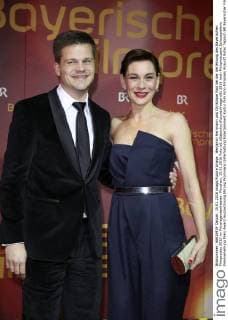 Benjamin Herrmann und Christiane Paul bei der Verleihung des Bayerischen Filmpreises 2015 im Prinzregententheater. München, 15.01.2016 Foto:xS.xGabschx xFuturexImage
