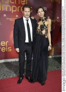 Til Schweiger mit Freundin Marlene Shirley bei der Verleihung des Bayerischen Filmpreises 2015 im Prinzregententheater. München, 15.01.2016 Foto:xS.xGabschx xFuturexImage