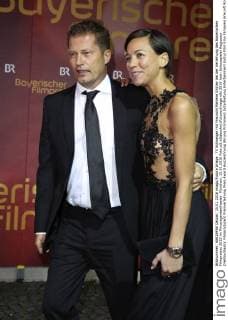 Til Schweiger mit Freundin Marlene Shirley bei der Verleihung des Bayerischen Filmpreises 2015 im Prinzregententheater. München, 15.01.2016 Foto:xS.xGabschx xFuturexImage