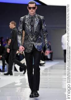 Milan Men s Fashion Week Herbst Winter 2016 2017. Versace Fashion Show  SimonaxChioccia_Fotosicki
