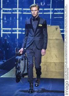 Milan Men s Fashion Week Herbst Winter 2016 2017 . Philipp Plein FashionShow. Pictured:Model  RiccardoxGiordano
