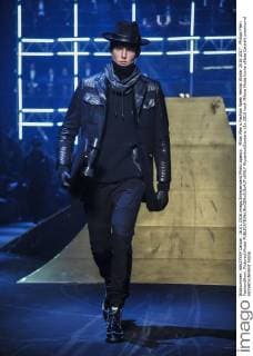 Milan Men s Fashion Week Herbst Winter 2016 2017 . Philipp Plein FashionShow. Pictured:Model  RiccardoxGiordano