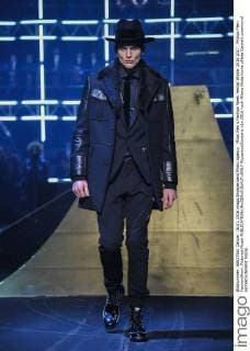Milan Men s Fashion Week Herbst Winter 2016 2017 . Philipp Plein FashionShow. Pictured:Model  RiccardoxGiordano