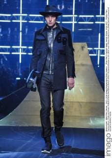 Milan Men s Fashion Week Herbst Winter 2016 2017 . Philipp Plein FashionShow. Pictured:Model  RiccardoxGiordano