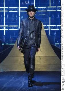Milan Men s Fashion Week Herbst Winter 2016 2017 . Philipp Plein FashionShow. Pictured:Model  RiccardoxGiordano