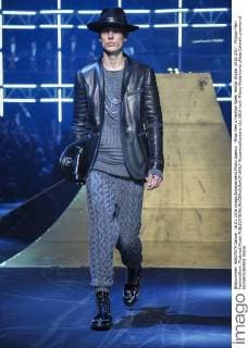 Milan Men s Fashion Week Herbst Winter 2016 2017 . Philipp Plein FashionShow. Pictured:Model  RiccardoxGiordano