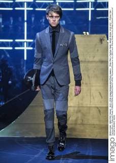 Milan Men s Fashion Week Herbst Winter 2016 2017 . Philipp Plein FashionShow. Pictured:Model  RiccardoxGiordano