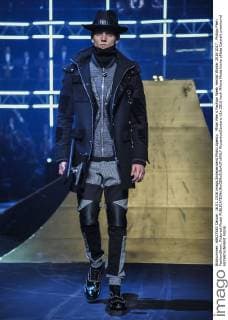 Milan Men s Fashion Week Herbst Winter 2016 2017 . Philipp Plein FashionShow. Pictured:Model  RiccardoxGiordano