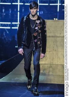 Milan Men s Fashion Week Herbst Winter 2016 2017 . Philipp Plein FashionShow. Pictured:Model  RiccardoxGiordano