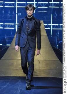 Milan Men s Fashion Week Herbst Winter 2016 2017 . Philipp Plein FashionShow. Pictured:Model  RiccardoxGiordano
