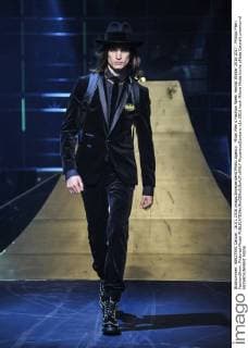 Milan Men s Fashion Week Herbst Winter 2016 2017 . Philipp Plein FashionShow. Pictured:Model  RiccardoxGiordano