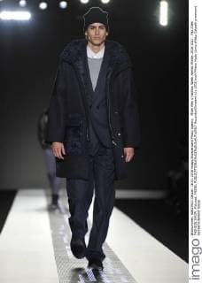 Milan Men s Fashion Week Herbst Winter 2016 2017 . Paz ZIleri FASHION SHOW. Pictured: MODEL  RiccardoxGiordano