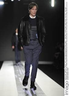 Milan Men s Fashion Week Herbst Winter 2016 2017 . Paz ZIleri FASHION SHOW. Pictured: MODEL  RiccardoxGiordano