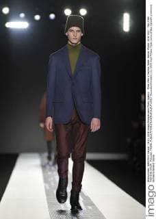Milan Men s Fashion Week Herbst Winter 2016 2017 . Paz ZIleri FASHION SHOW. Pictured: MODEL  RiccardoxGiordano