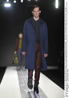Milan Men s Fashion Week Herbst Winter 2016 2017 . Paz ZIleri FASHION SHOW. Pictured: MODEL  RiccardoxGiordano