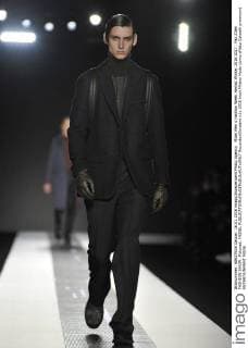 Milan Men s Fashion Week Herbst Winter 2016 2017 . Paz ZIleri FASHION SHOW. Pictured: MODEL  RiccardoxGiordano